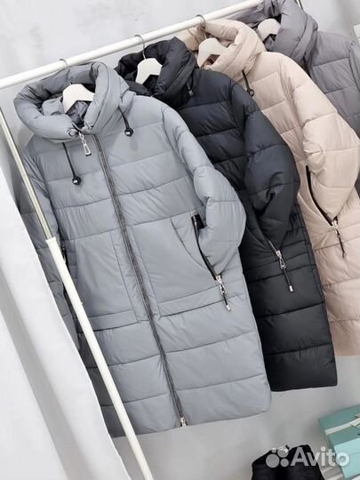 Пуховик зимний женский