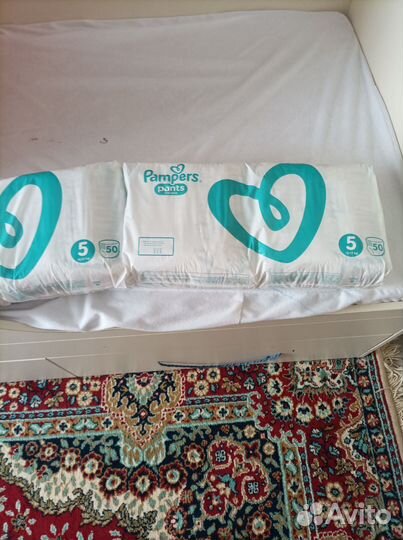 Памперсы трусики детские 5