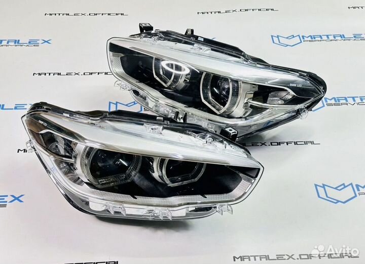 Фары BMW F20 рест, full LED, в сборе