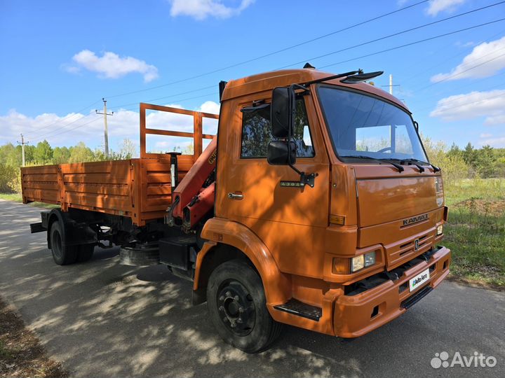 КАМАЗ 4308 с КМУ, 2009