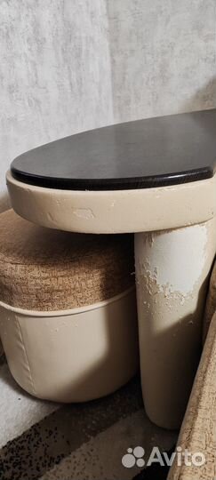 Диван и кресло бу