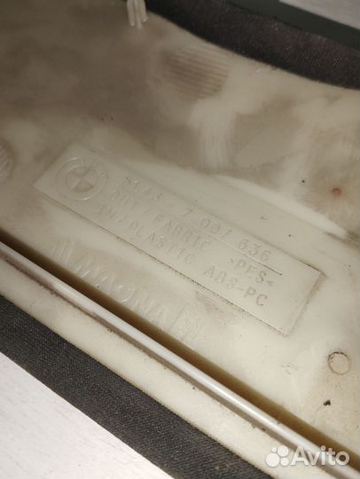 Накладка стойки задняя правая bмw 7 Е65 бмв 7 Е65