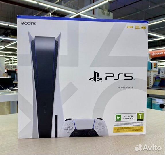 Новые Sony Playstation 5 PS5 600 игр Гарантия