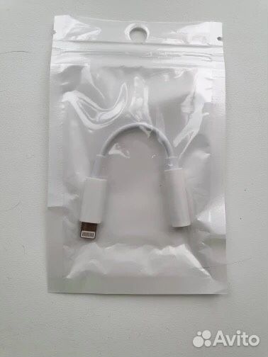 Переходник Apple Lightning - mini jack 3.5