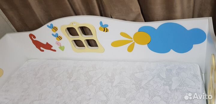Детская кровать+матрас