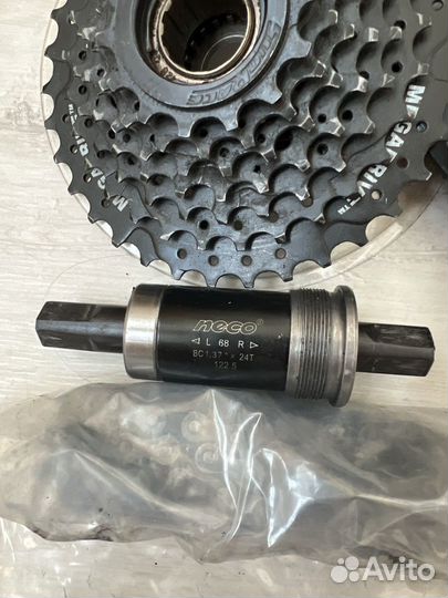 Запчасти с велосипеда GT agressor comp