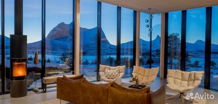 Панорамное остекление Алютех / Alutech