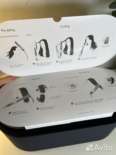 Стайлер dyson complete long hs05 берлинская лазурь