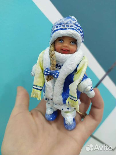 Ватные ëлочные игрушки