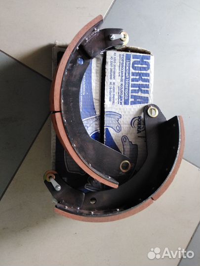 Колодки тормозные паз газ