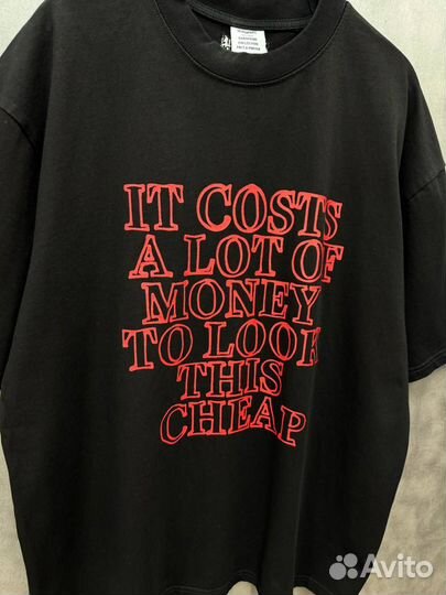 Vetements футболка оверсайз