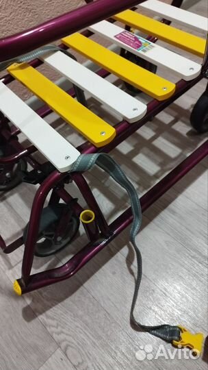 Санки на колесах