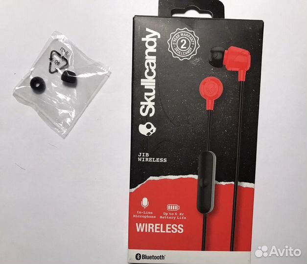 Беспроводные наушники skullcandy jib wireless