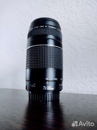 Объектив Canon ef 75 300mm