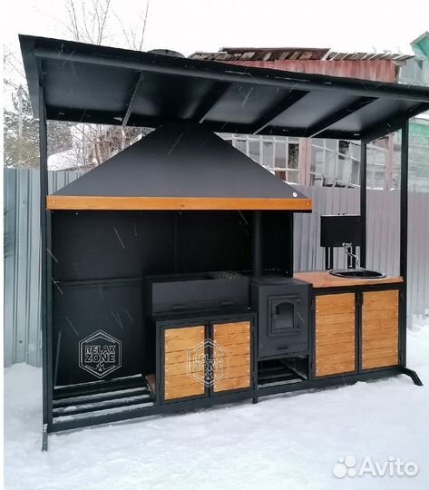 Мангал, мангальная зона, печь