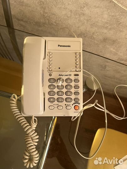 Стационарный телефон panasonic кх-тs2363RUW