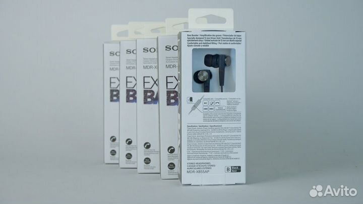 Новые наушники Sony MDR-XB55AP