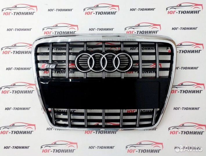 Решётка в стиле S6 style #1 Audi A6 C6 рестайлинг