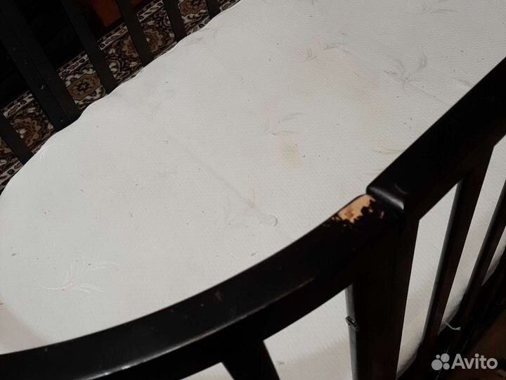 Детская кровать до 3 лет с матрасом бу