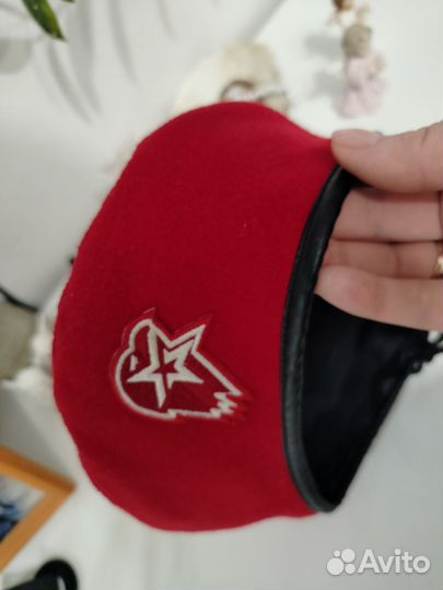 Берет юнармия, аксельбанты, перчатки