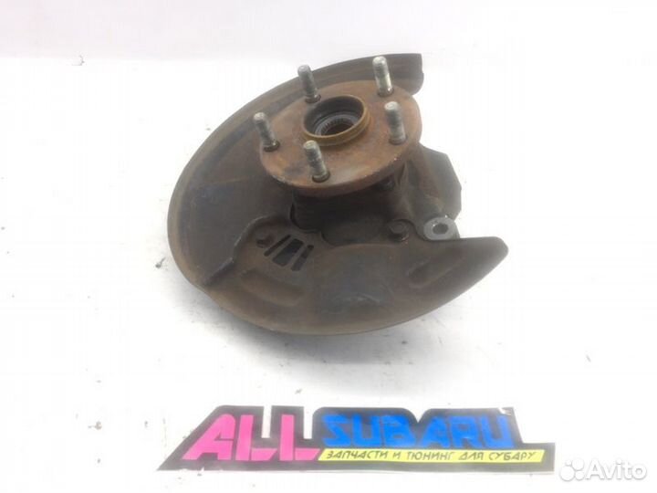 Кулак передний, ступица, цапфа передний левый