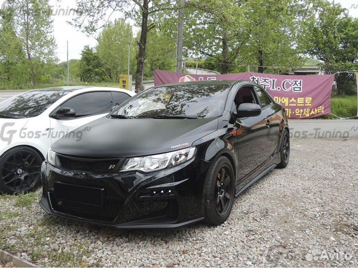 Передний Бампер R-Line Kia Cerato Koup
