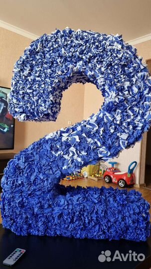 Цифра 2 на день рождения