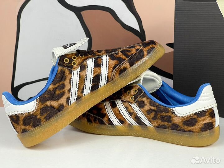 Adidas Samba Wales Bonner Pony Leo Brown