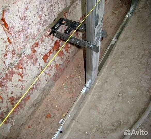 Гипсокартон монтаж перегородки потолки установка