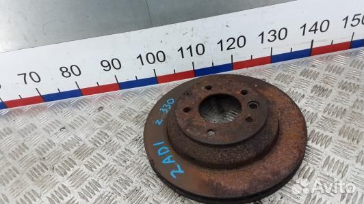 Диск тормозной задний audi Q7 (2AD01L901)