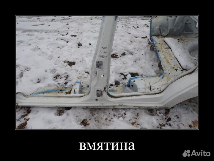 Порог со стойкой левый Fiat Albea 2002-2012