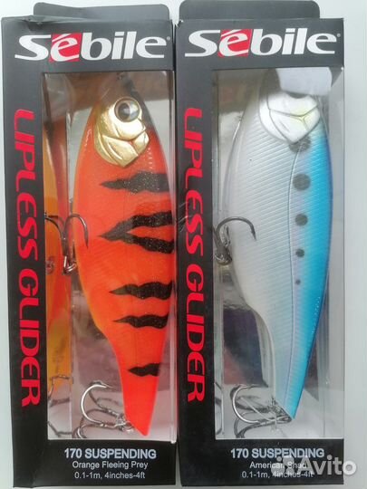 Джерки Sebile Lipless Glider 170S и 170SP