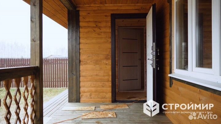 Баня из бруса профилированного