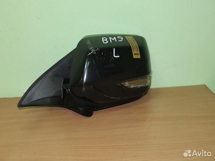 Зеркало левое Субару Легаси BM9 с поворотом А981