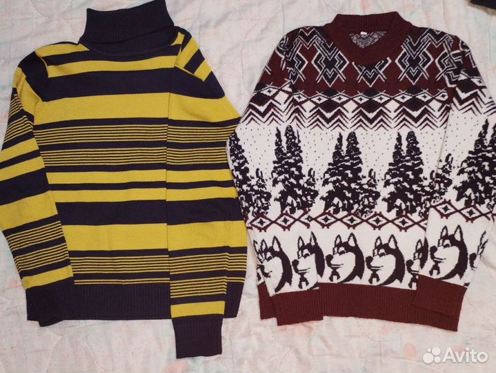 Вещи пакетом на мальчика 134 140