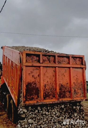 Щебень вторичный 5-20