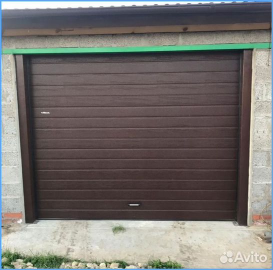 Автоматические гаражные секционные ворота