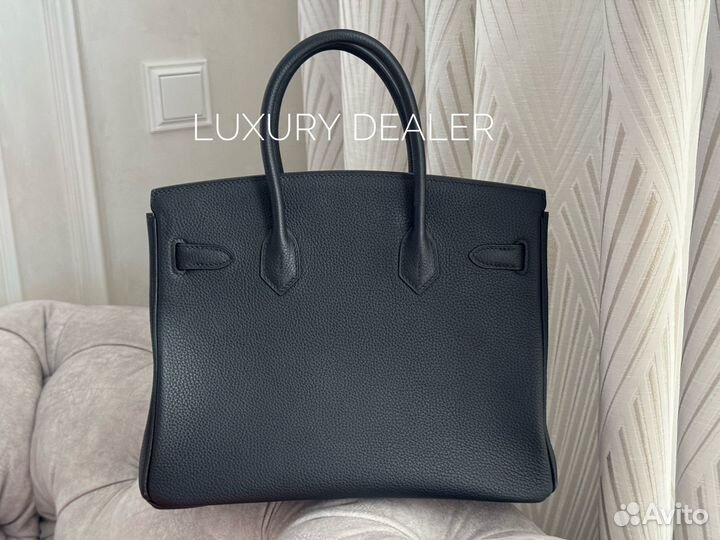 Сумка Hermes Birkin 30 Togo GHW в наличии черная