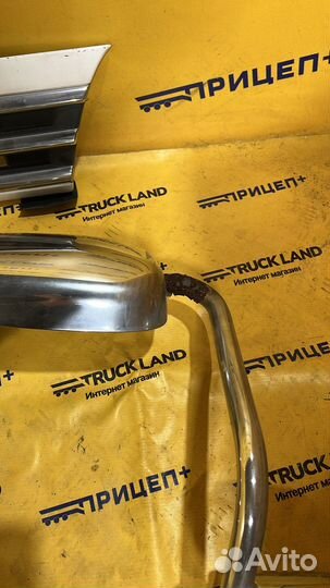 Облицовка хром Nissan Atlas 4HG1 (реснички, решетка радиатора, дефлекторы, стойки зеркала)