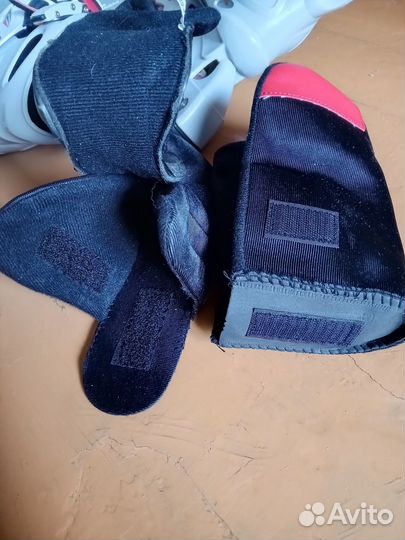 Выдвижные роликовые коньки с защитой, размер 39-42