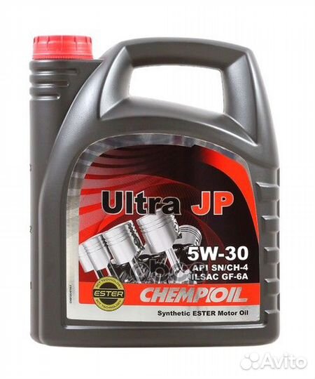 5W-30 Ultra JP SN Plus, ilsac GF-5 4л (синт. мо