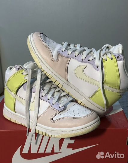 Кроссовки nike dunk high