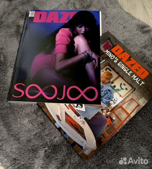 Dazed. Журнал с Хёнджином stray kids и Соён gidle