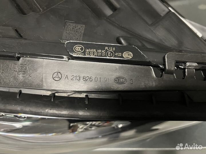 Правая фара Mercedes E213 W213 дорестайлинг