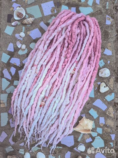 Новенький комплект де дред из войлока 