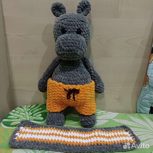 Мягкие игрушки вязанные