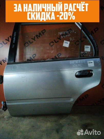 Дверь задняя левая Honda Partner EY7 D15B