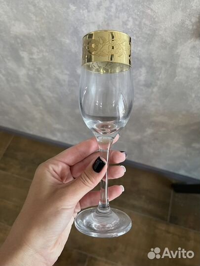 Бокалы гусь-хрустальный 6шт