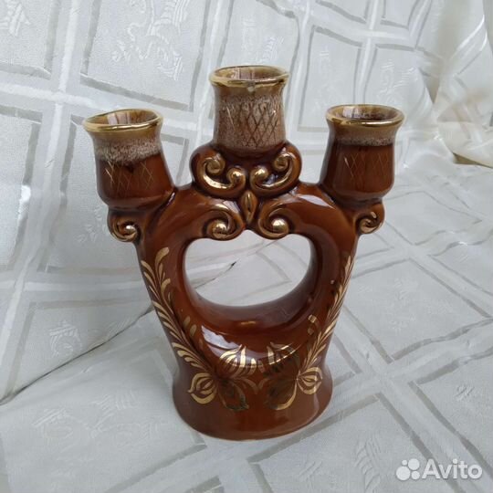 Подсвечник с маленькими дефектами