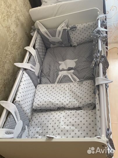 Бортики в детскую кроватку